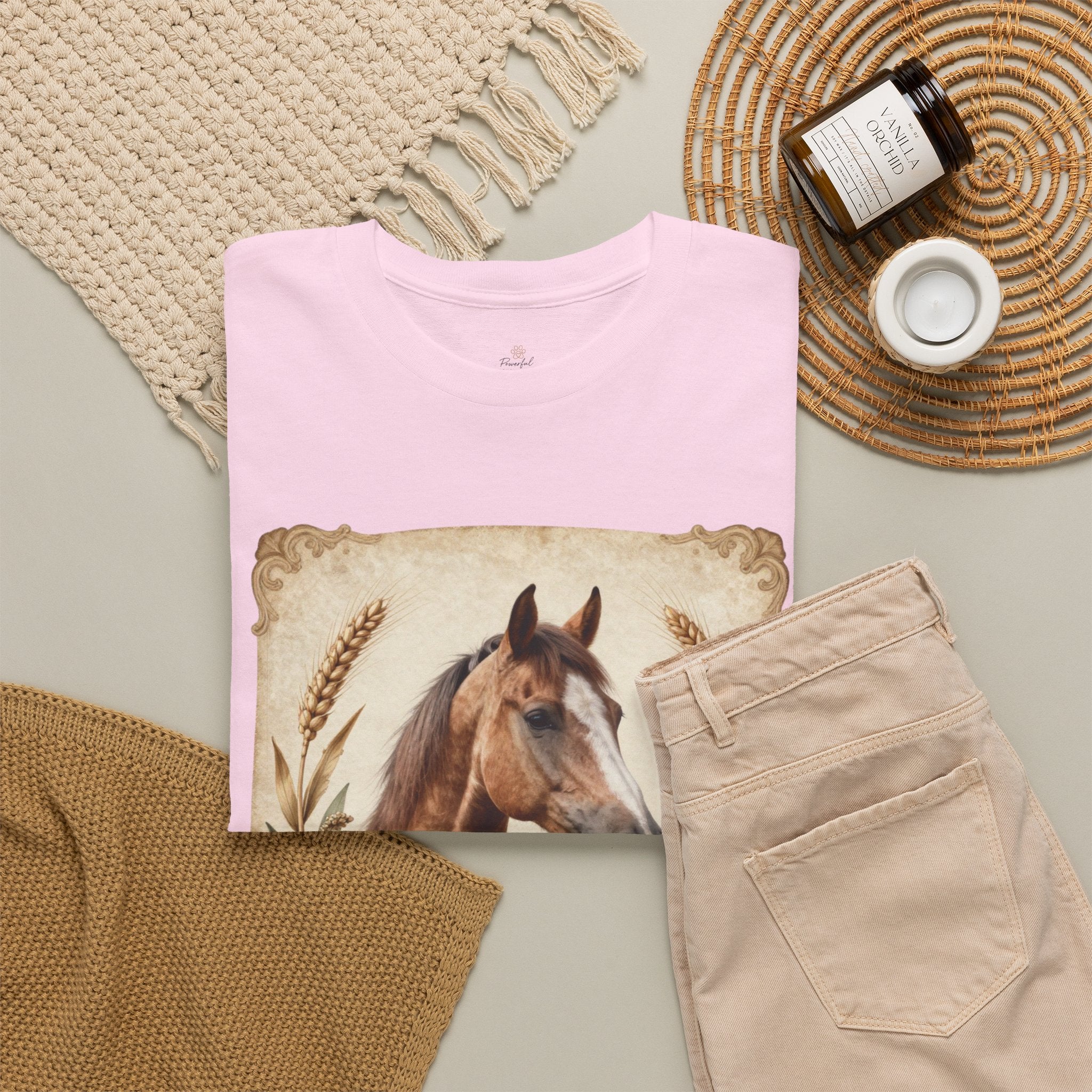Horse Portrait Tee - Animal Rescue T-Shirt