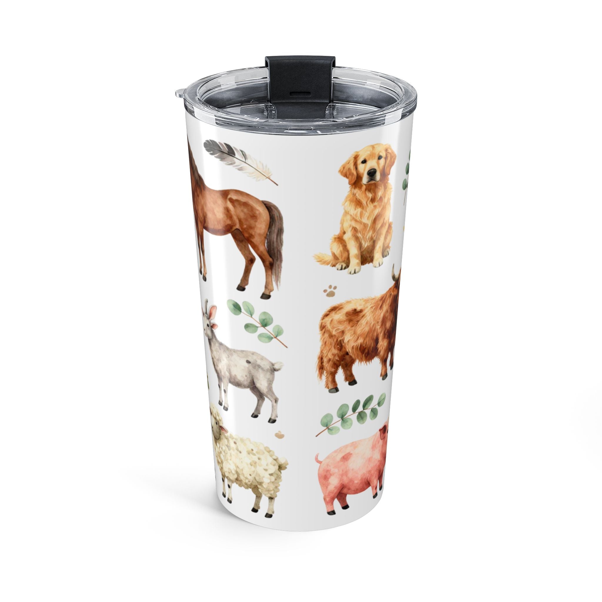 Pet Rescue 20oz Tumbler — "Every Pet Has a Story" Adoption Support Travel Mug