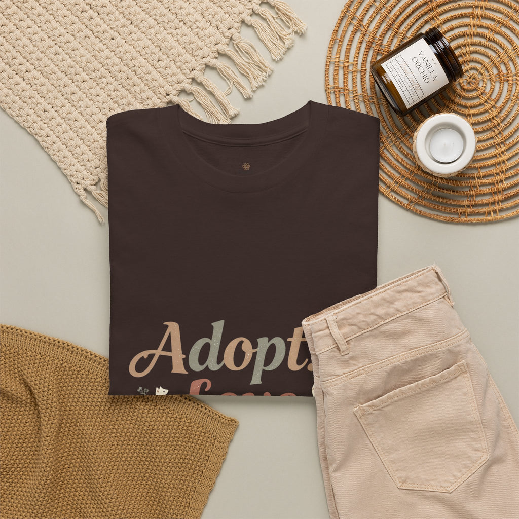 Adopt Love Repeat Rescue Pet Adoption T-Shirt