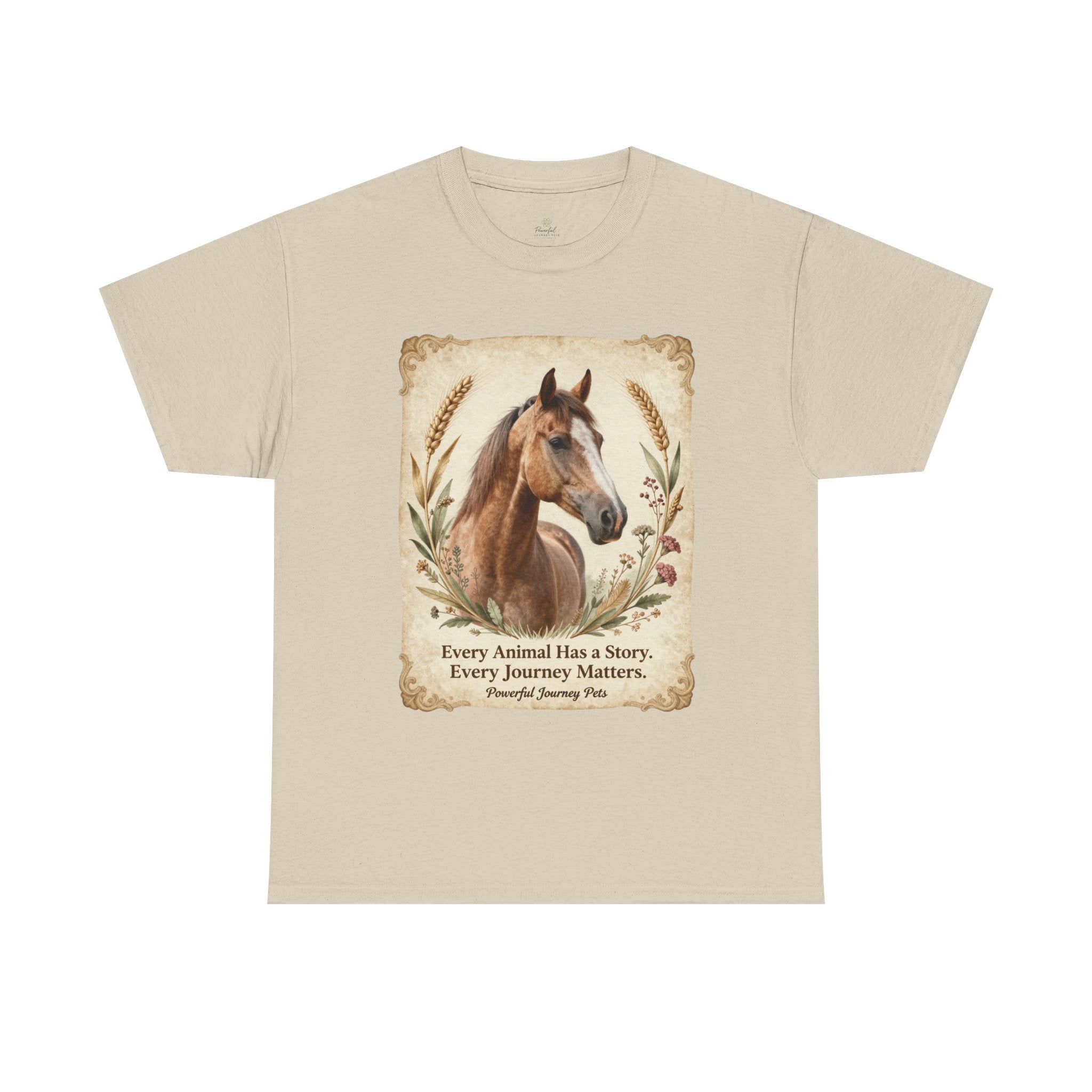 Horse Portrait Tee - Animal Rescue T-Shirt
