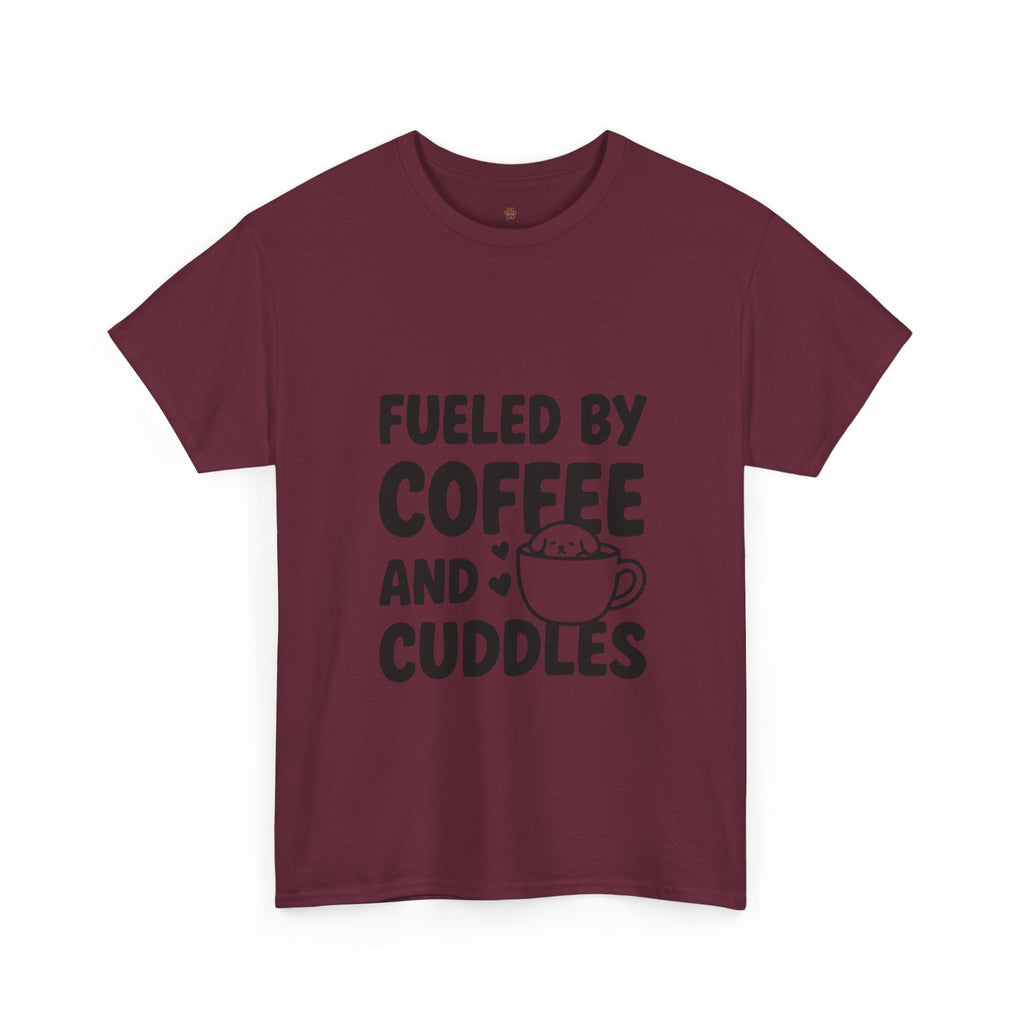 Coffee & Cuddles Dog Lovers T-Shirt