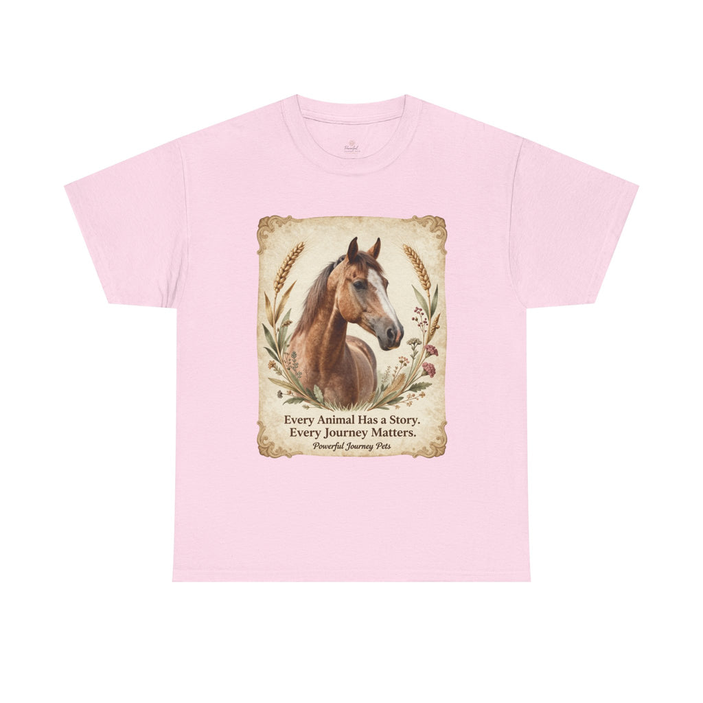 Horse Portrait Tee - Animal Rescue T-Shirt