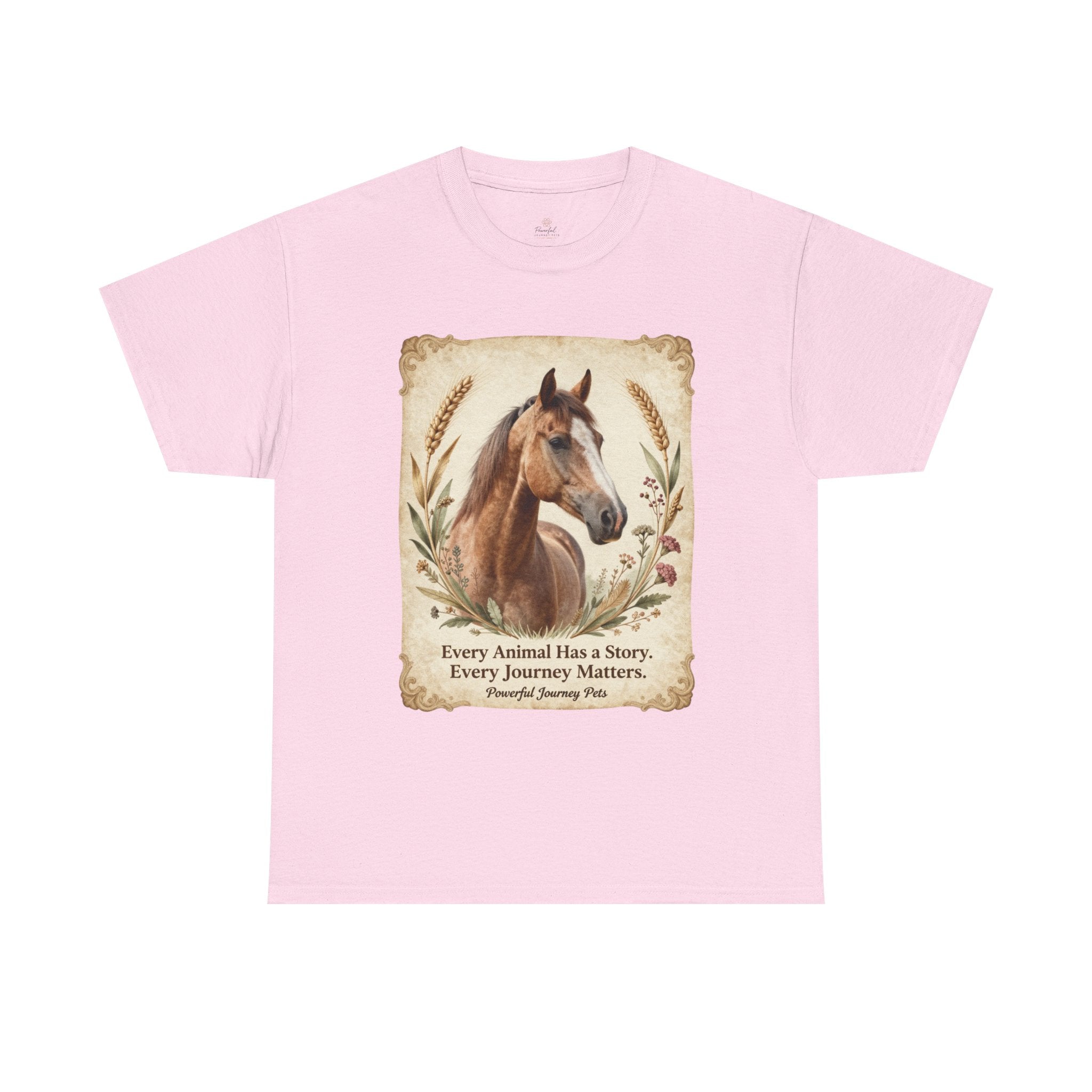 Horse Portrait Tee - Animal Rescue T-Shirt