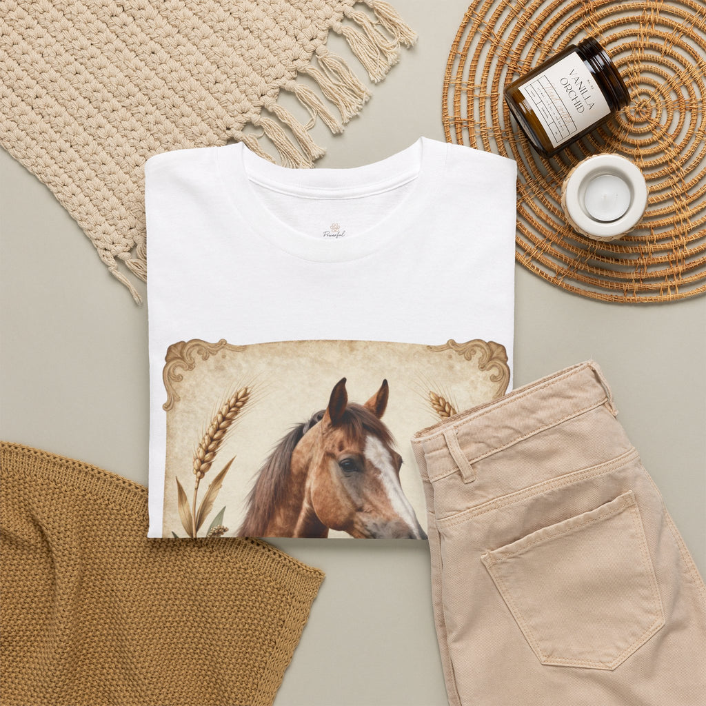 Horse Portrait Tee - Animal Rescue T-Shirt