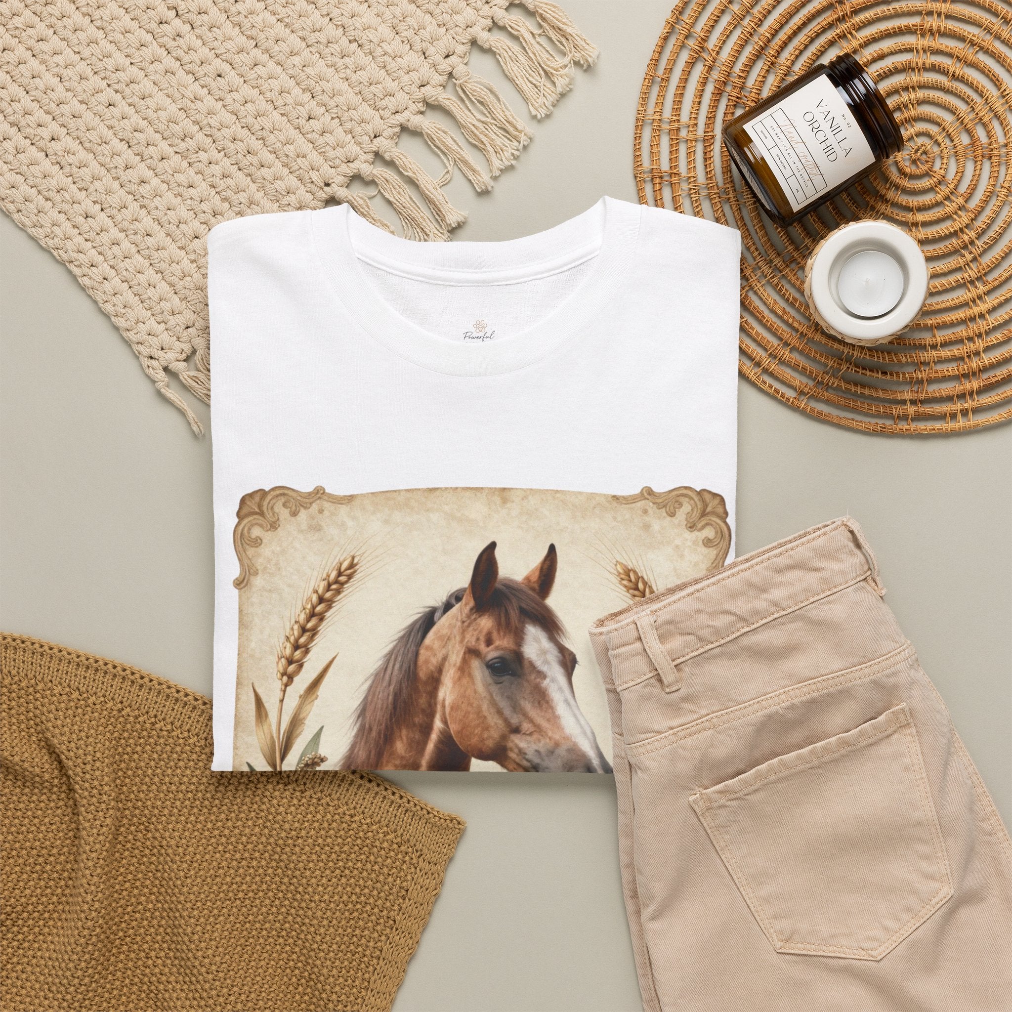 Horse Portrait Tee - Animal Rescue T-Shirt