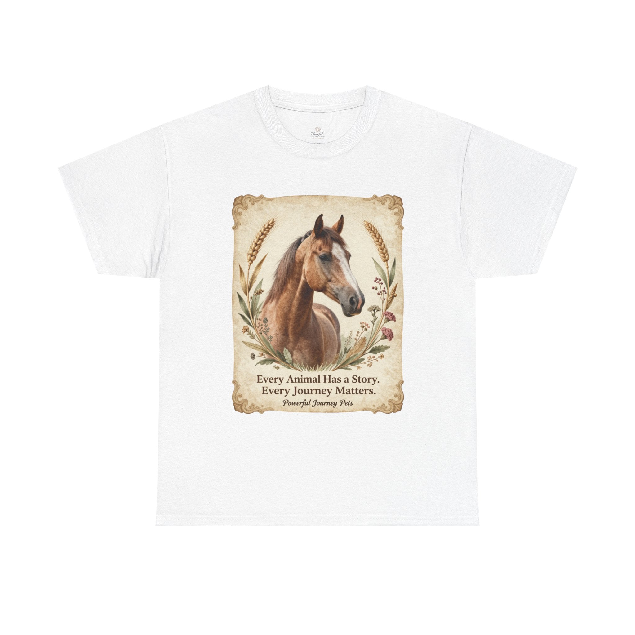 Horse Portrait Tee - Animal Rescue T-Shirt
