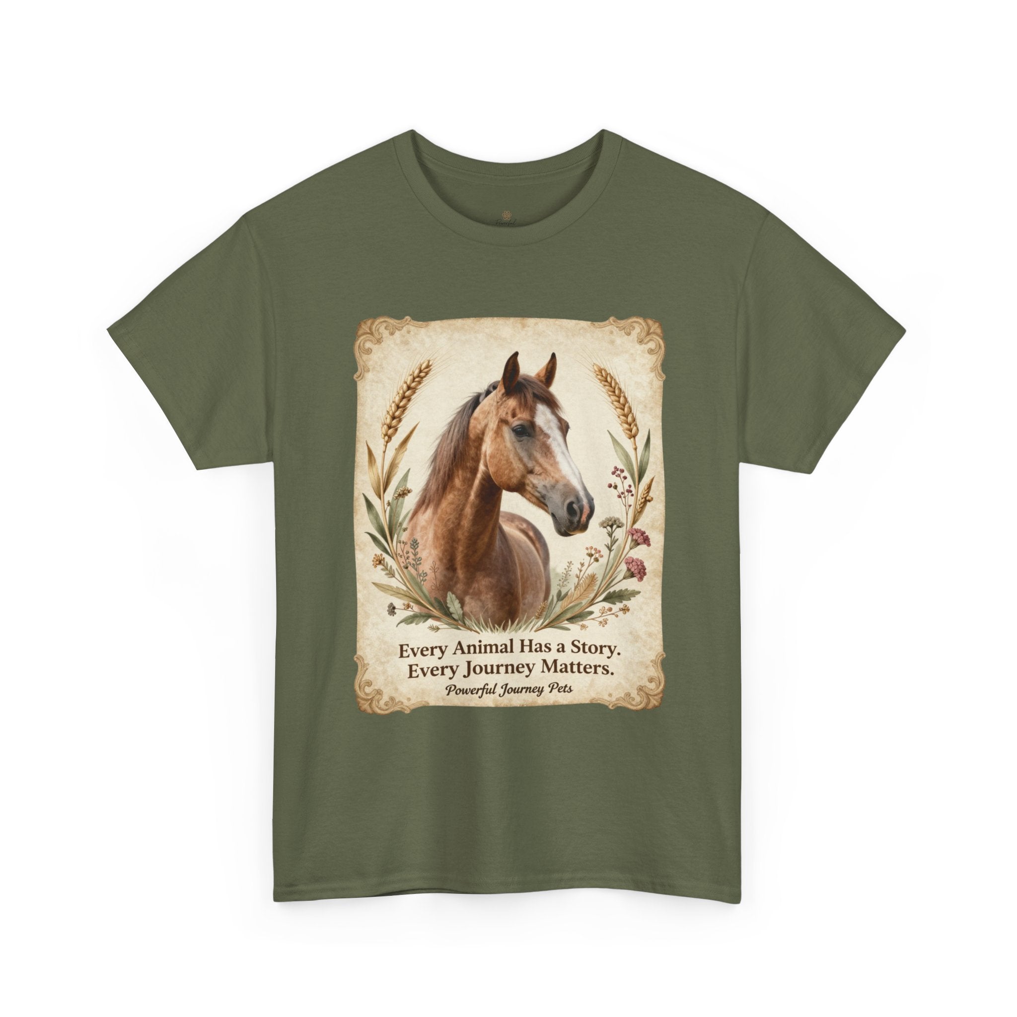 Horse Portrait Tee - Animal Rescue T-Shirt