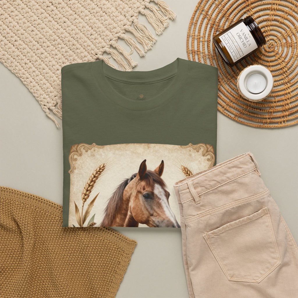 Horse Portrait Tee - Animal Rescue T-Shirt