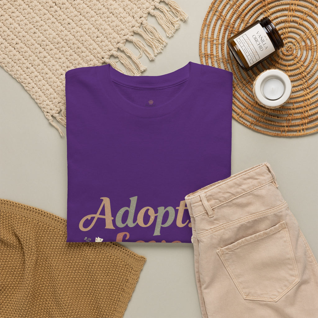 Adopt Love Repeat Rescue Pet Adoption T-Shirt
