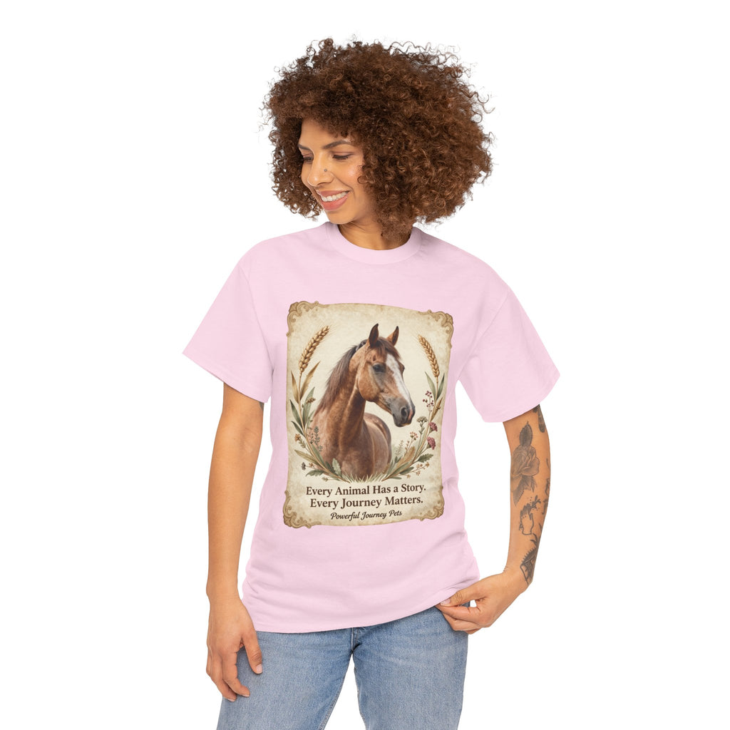 Horse Portrait Tee - Animal Rescue T-Shirt