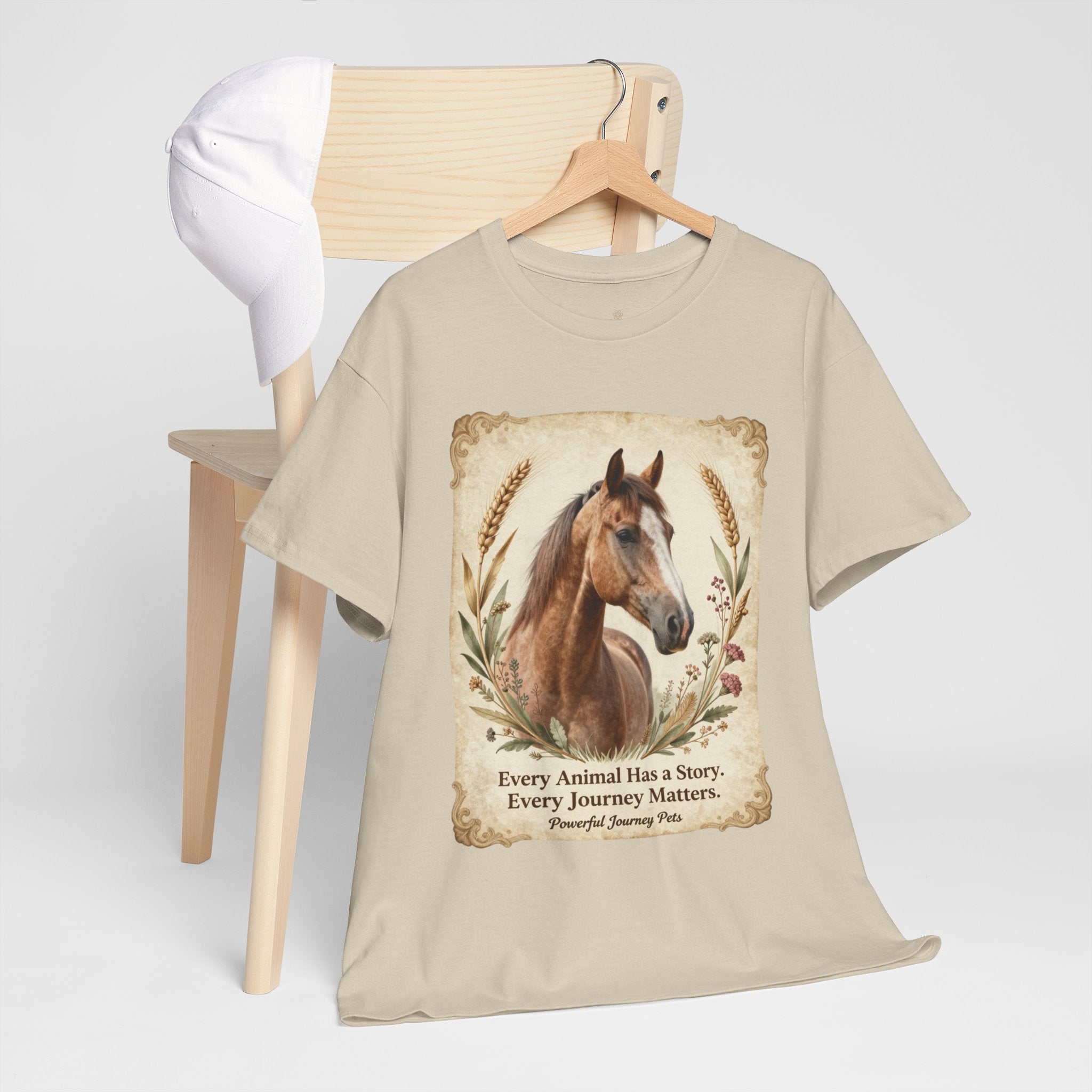 Horse Portrait Tee - Animal Rescue T-Shirt