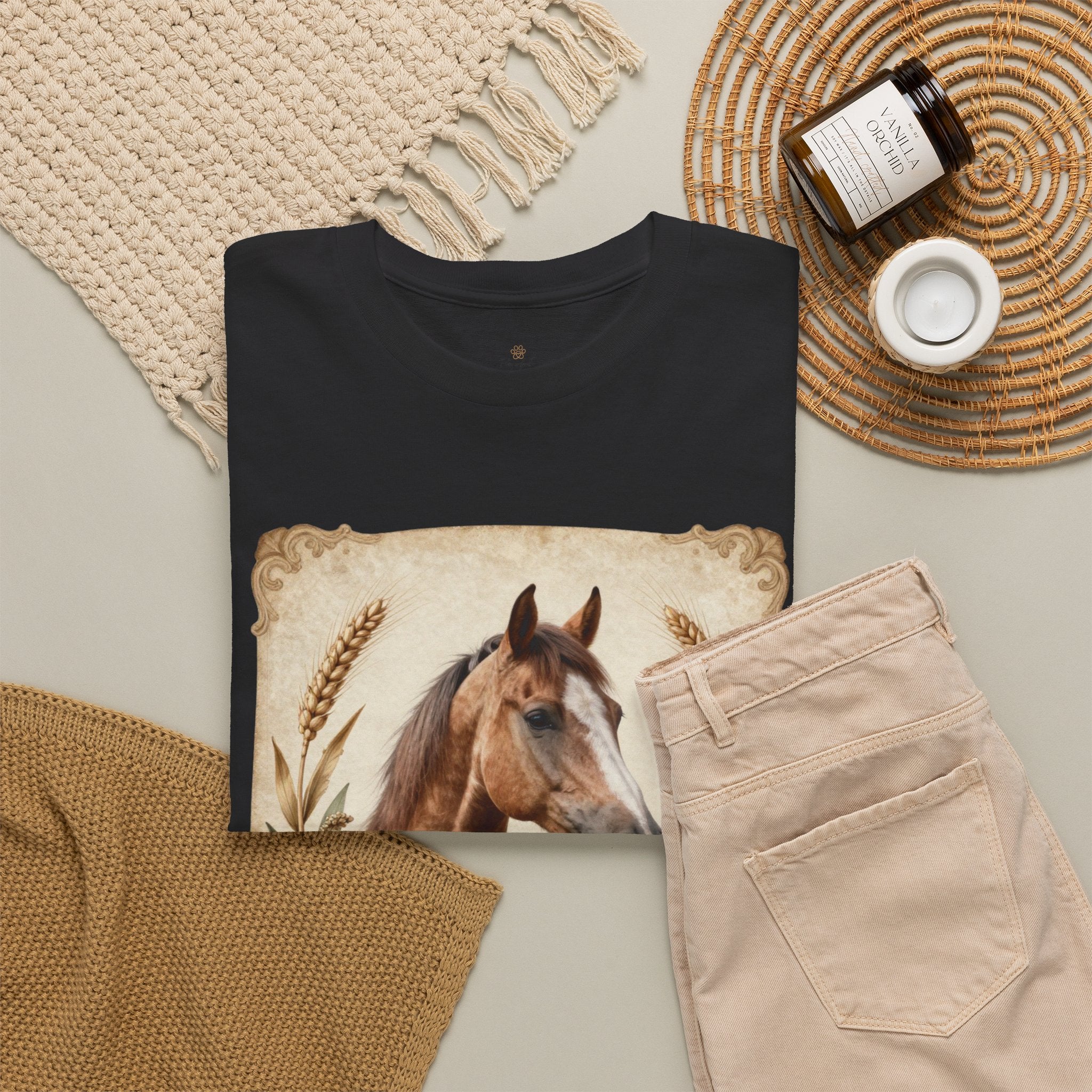 Horse Portrait Tee - Animal Rescue T-Shirt