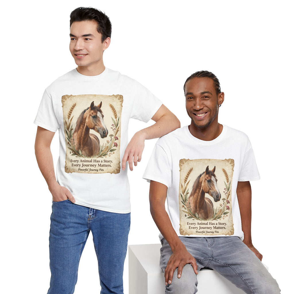 Horse Portrait Tee - Animal Rescue T-Shirt