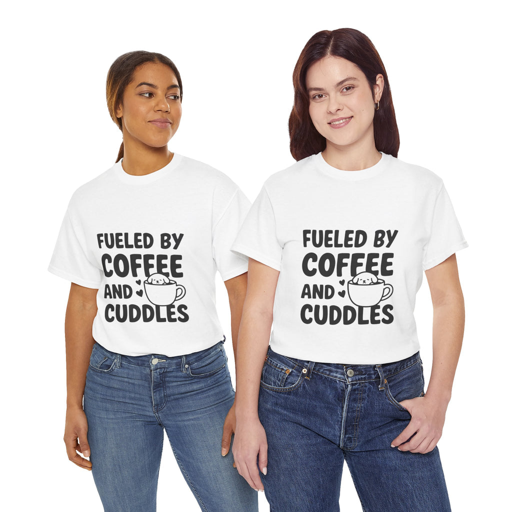 Coffee & Cuddles Dog Lovers T-Shirt