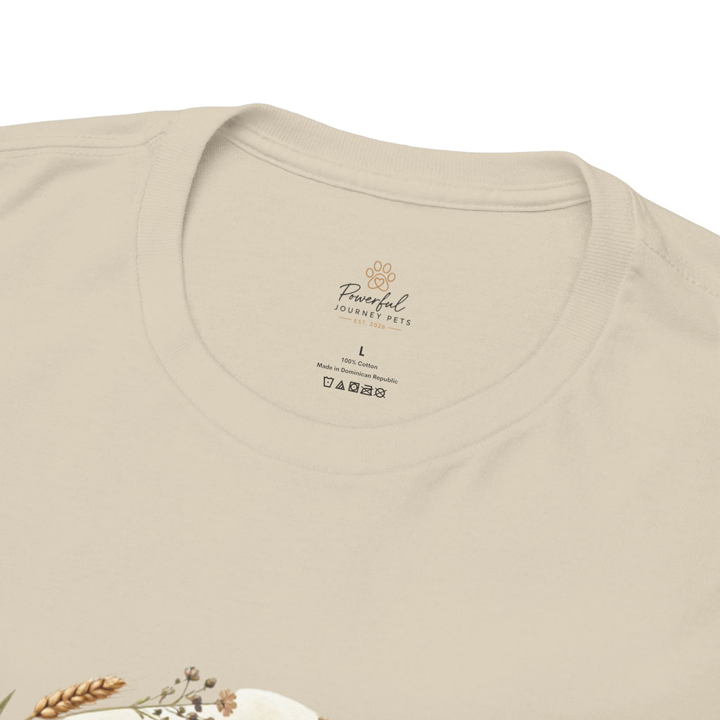 Animal Rescue Tee - Unisex Heavy Cotton Shirt 'Every Animal Has a Story, Every Journey Matters'