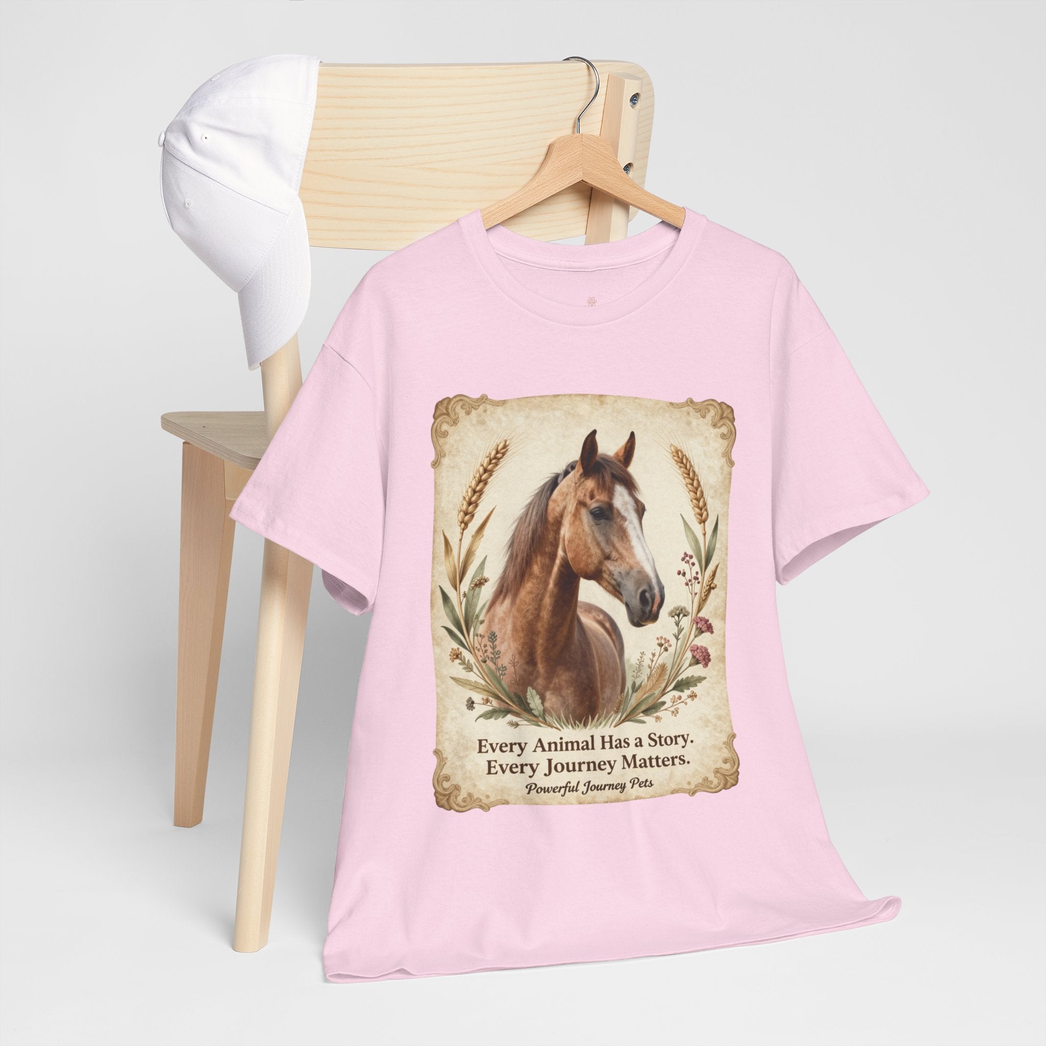 Horse Portrait Tee - Animal Rescue T-Shirt
