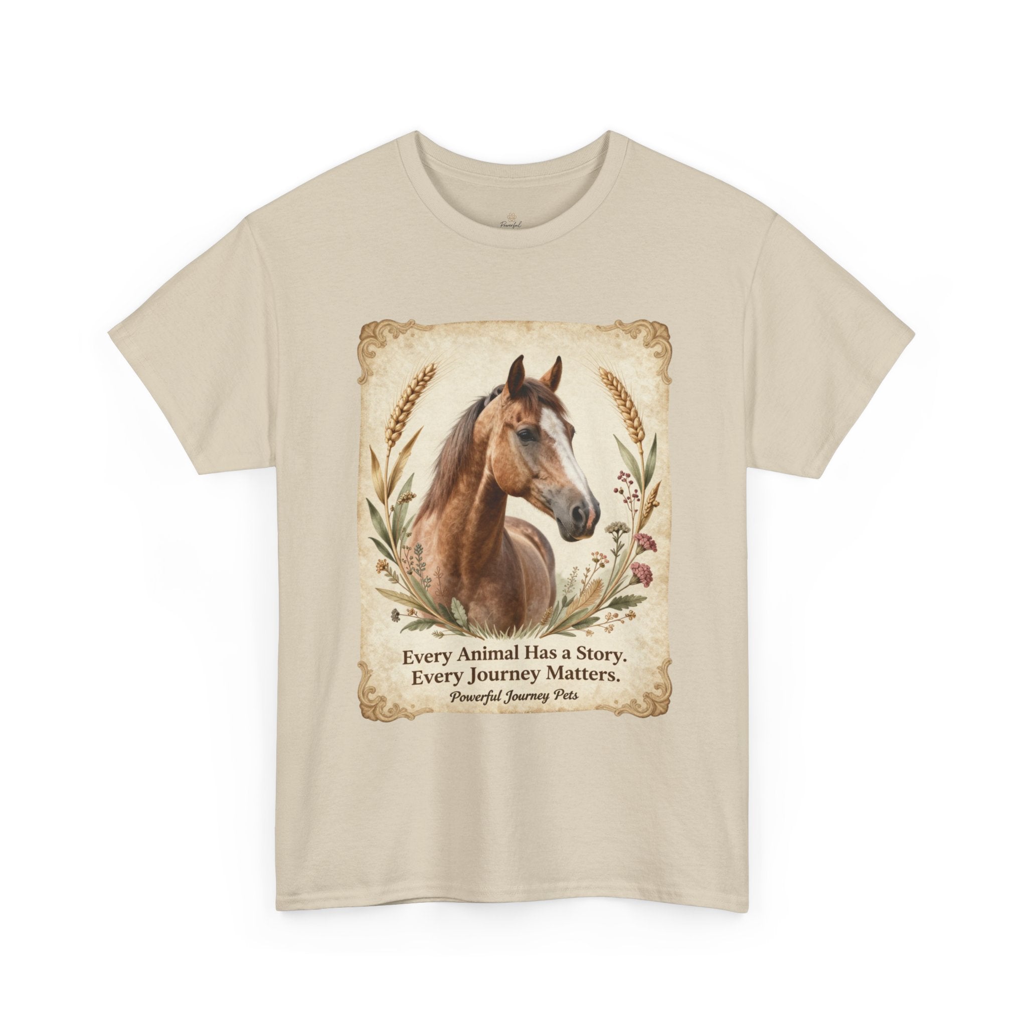 Horse Portrait Tee - Animal Rescue T-Shirt