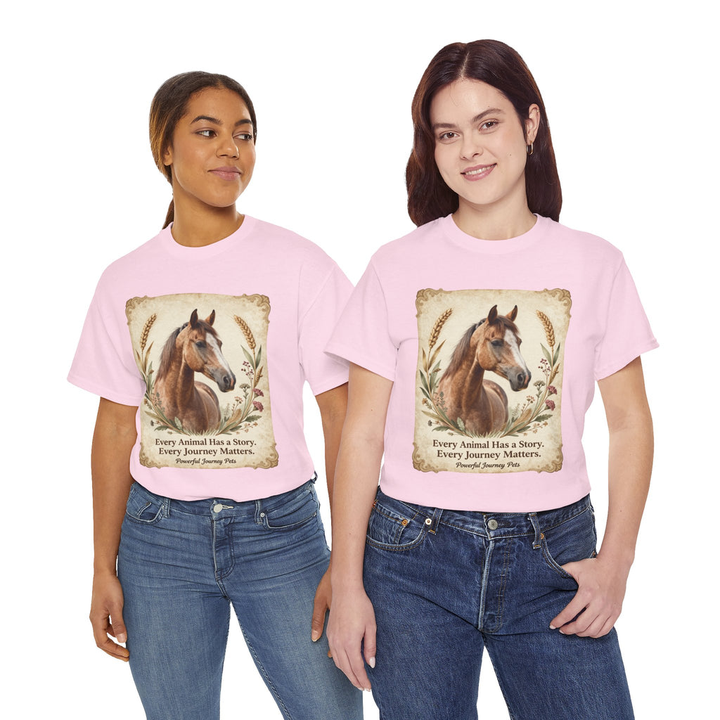 Horse Portrait Tee - Animal Rescue T-Shirt