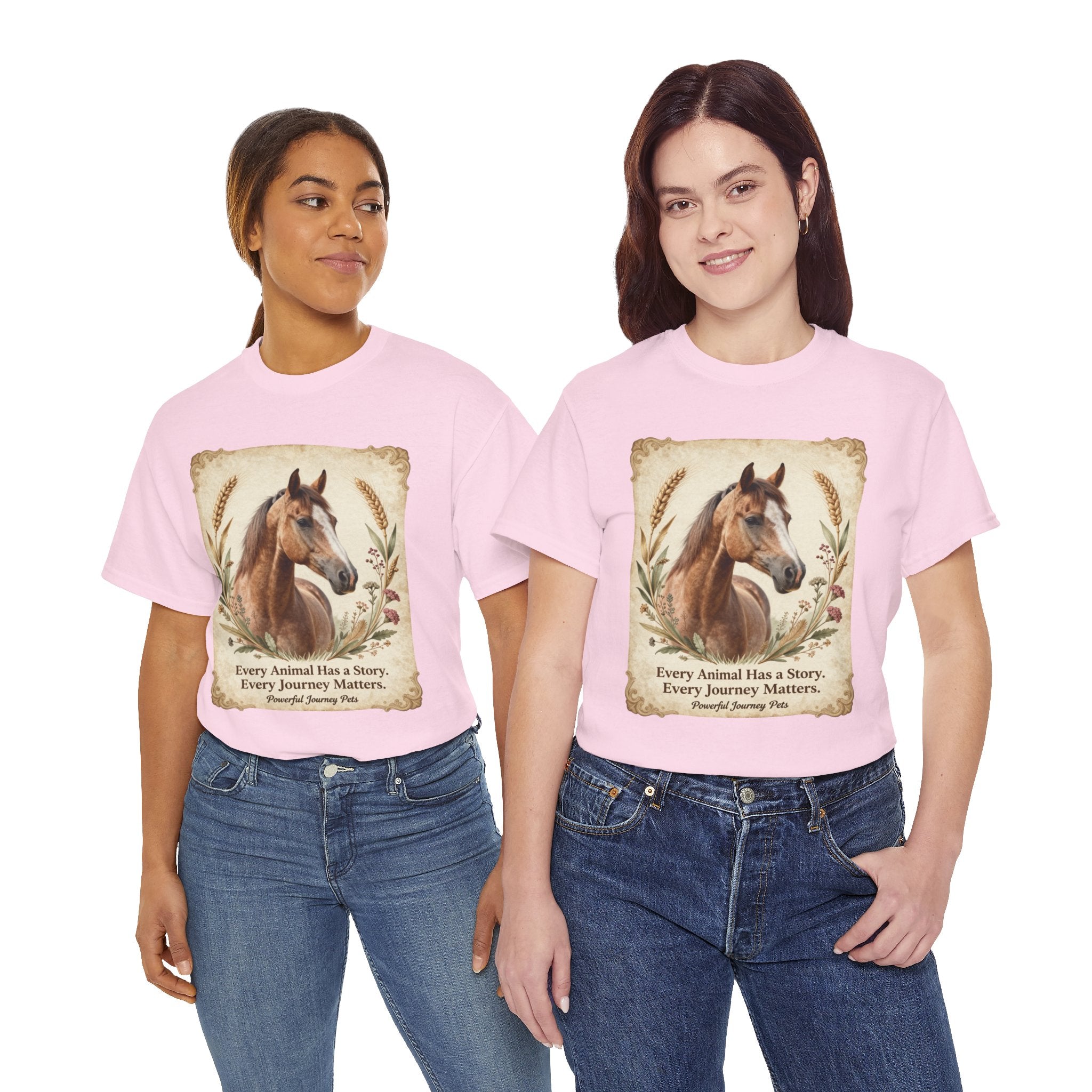 Horse Portrait Tee - Animal Rescue T-Shirt