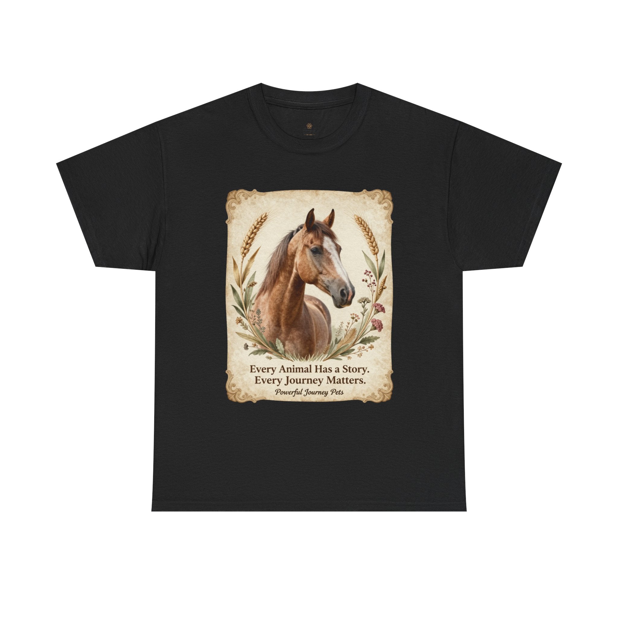 Horse Portrait Tee - Animal Rescue T-Shirt