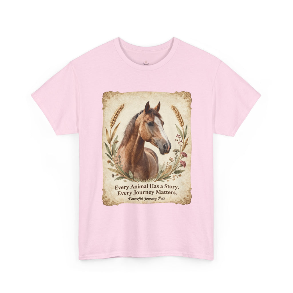 Horse Portrait Tee - Animal Rescue T-Shirt