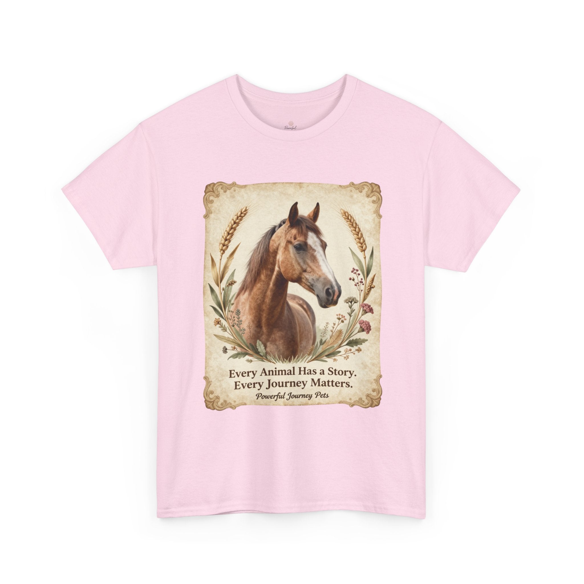 Horse Portrait Tee - Animal Rescue T-Shirt