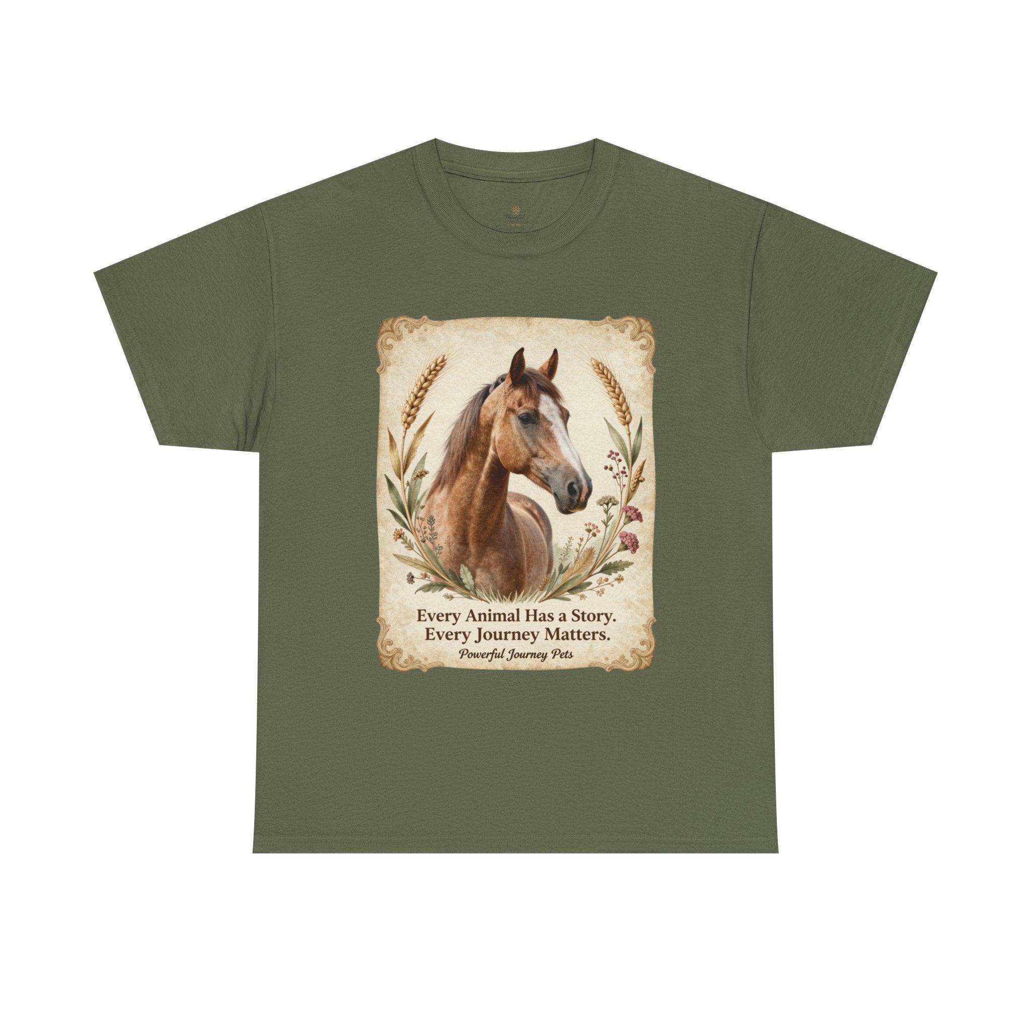 Horse Portrait Tee - Animal Rescue T-Shirt