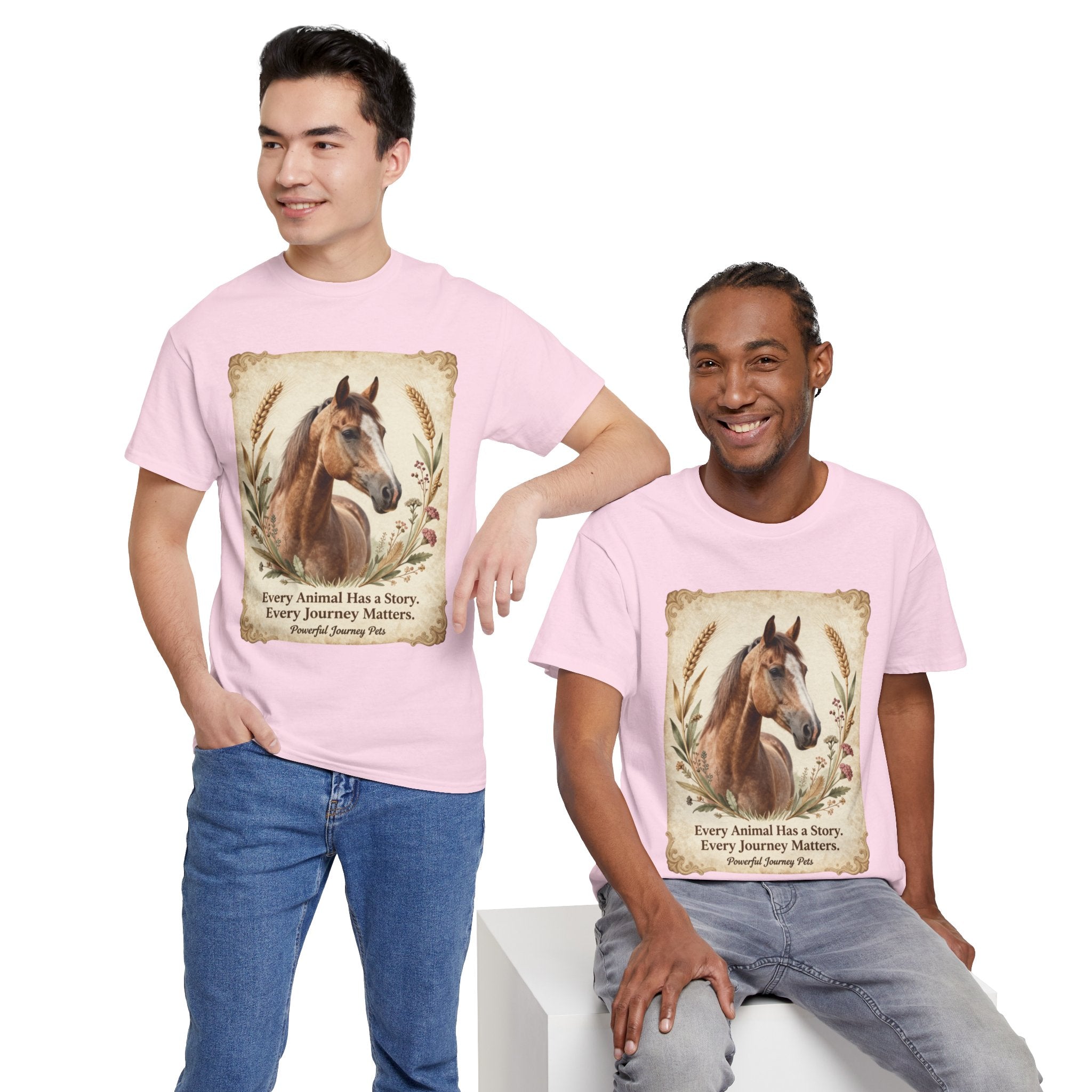 Horse Portrait Tee - Animal Rescue T-Shirt