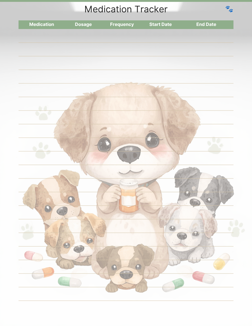 The Pawfect Planner
