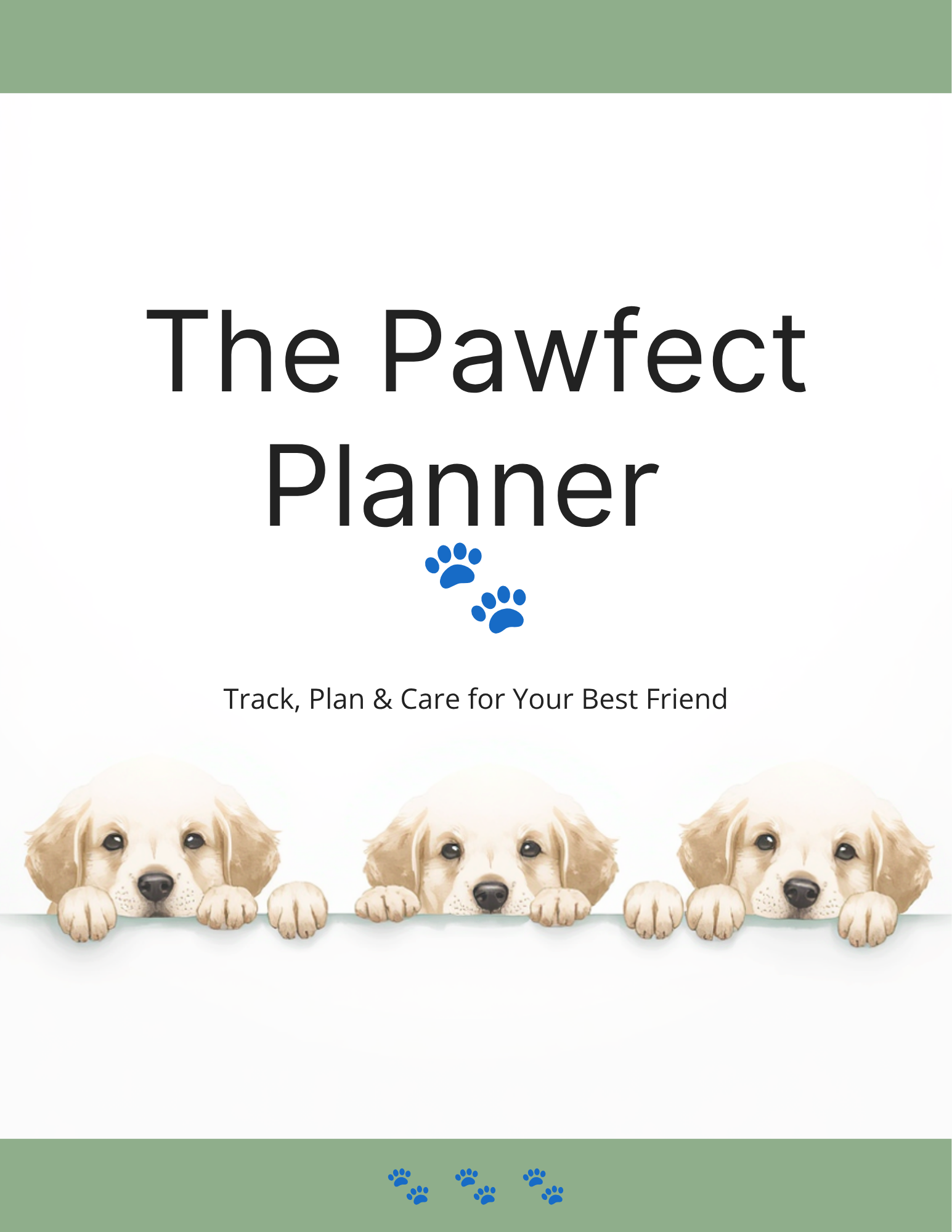 The Pawfect Planner