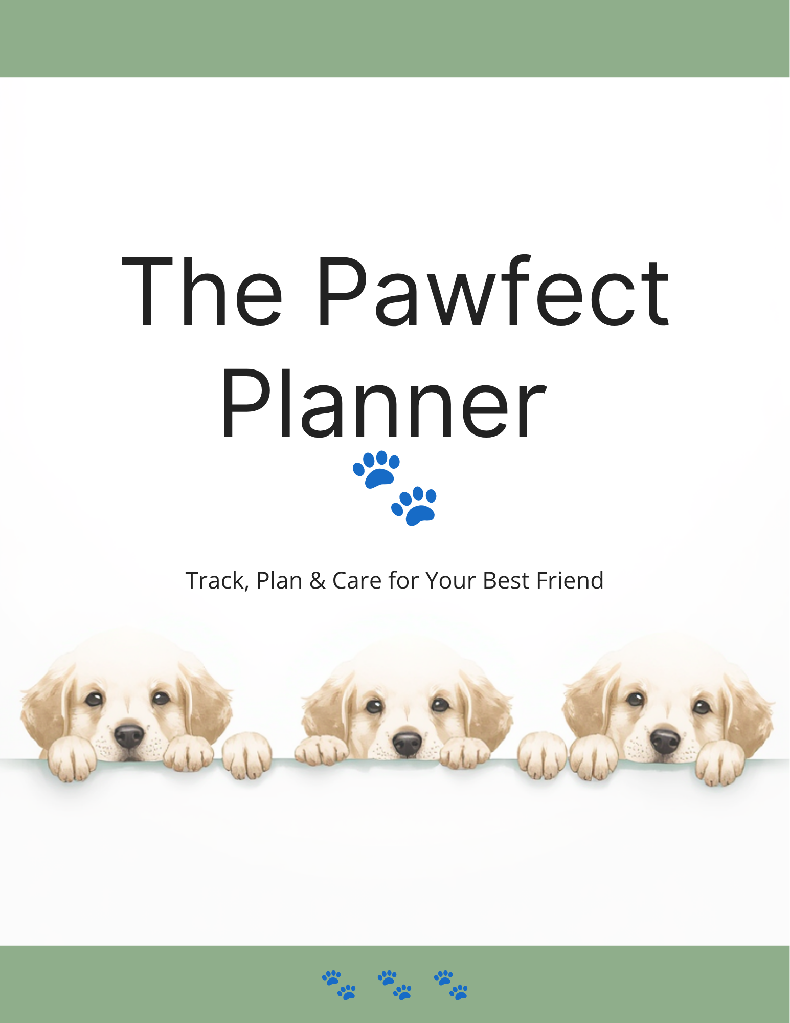 The Pawfect Planner