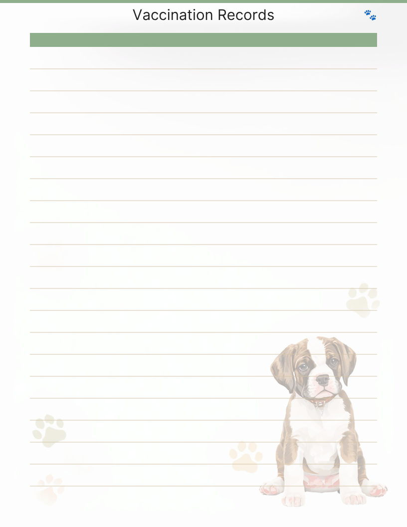 The Pawfect Planner